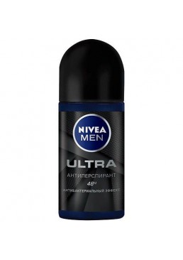 Дезодорант роликовий NIVEA ULTRA антибактеріальний, 50 мл